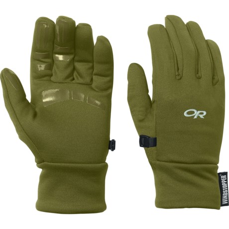 Outdoor Research Backstop Windstopper® Gloves - Fleece (For Men)