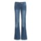 Cruel Girl Marla Jeans - Flare Leg, Heavy Stitching (For Women)