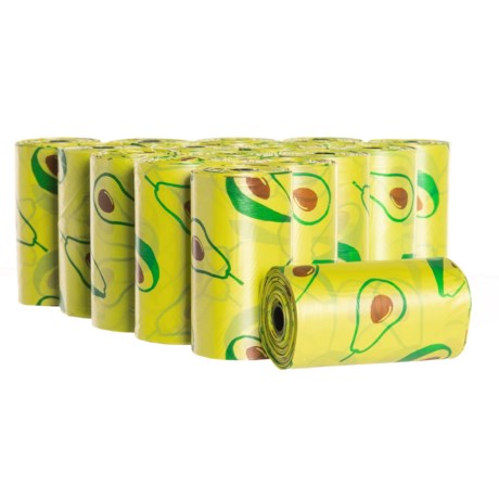 DOGHAUS Avocado Print Dog Waste Bags - 320-Count