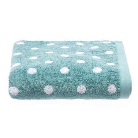 SOHO Petroleum Polka-Dot Yarn-Dyed Jacquard Hand Towel