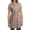 Gramicci Cordia Amari Plaid Shirt Dress - Short Sleeve (For Women)