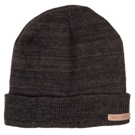 Rainforest Jersey-Lined Marled Beanie