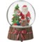 Ridgefield Home Tree and Santa with Presents Musical Snow Globe