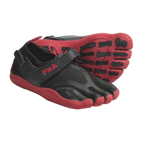 My Boys LOVE THESE! - Review of Fila Skele-Toes EZ Slide Shoes (For ...