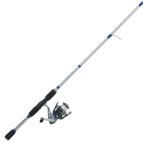 Eagle Claw Golden Eagle Spinning Rod and Reel Combo - 2-Piece, 6’, Medium-Light