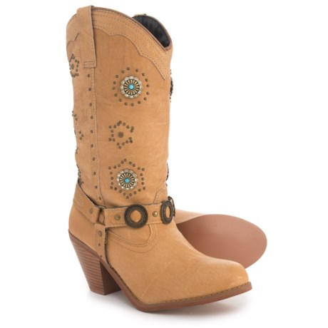 Dingo Western Harness Boots - Leather (For Women)