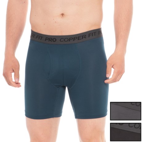 Copper Fit Pro Copper-Infused Boxer Briefs - 3-Pack
