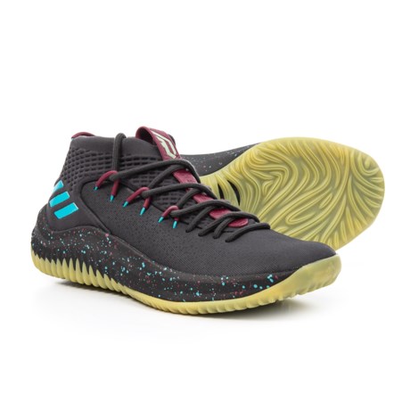 adidas Damian Lillard 4 Glow in the Dark Basketball Shoes (For Men)