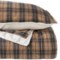 Berkshire Blanket Campfire Plaid Flannel Comforter Mini-Set - Full-Queen