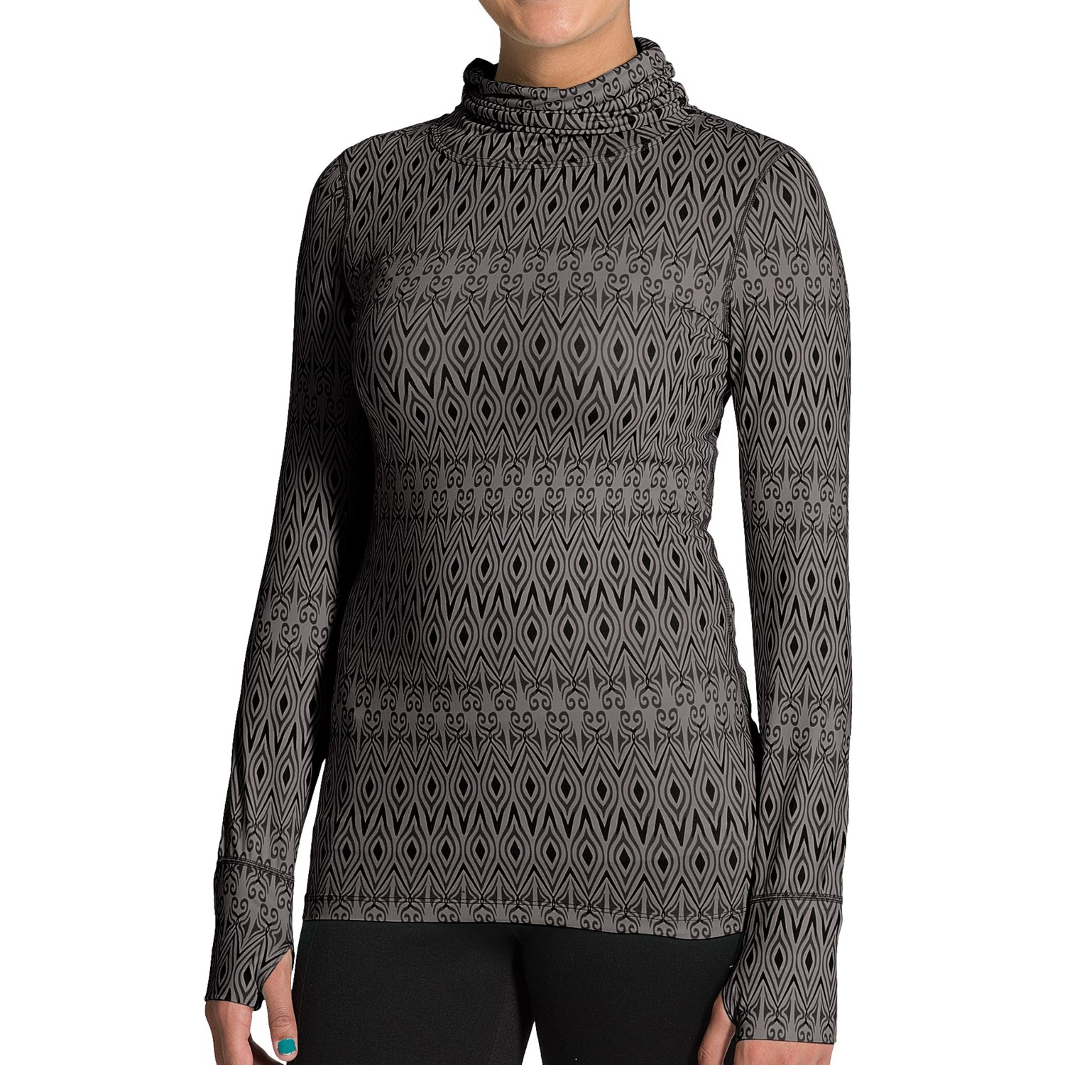 Terramar Thermolator Base Layer Shirred Turtleneck (For Women) 4731U 48