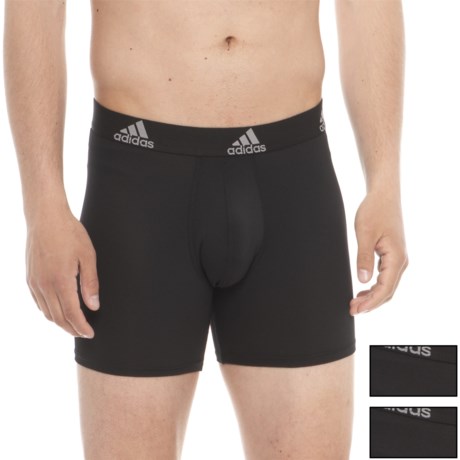 adidas ClimaLite® High-Performance Boxer Briefs - 3-Pack, Black (For Men)