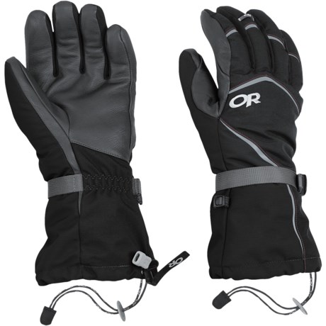 Outdoor Research Highcamp PrimaLoft® Gloves - Waterproof, Insulated (For Men)