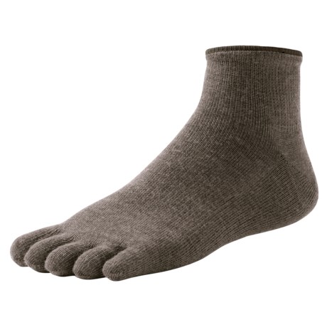 SmartWool Mini Toe Socks - Merino Wool, Quarter Crew (For Men and Women)