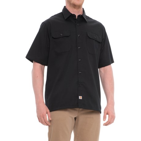 Carhartt Twill Work Shirt - Short Sleeve, Factory Seconds (For Men)