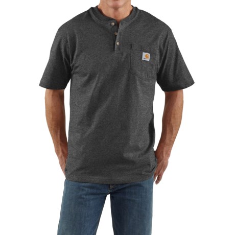 Carhartt Workwear Henley Shirt - Short Sleeve, Factory Seconds (For Men)