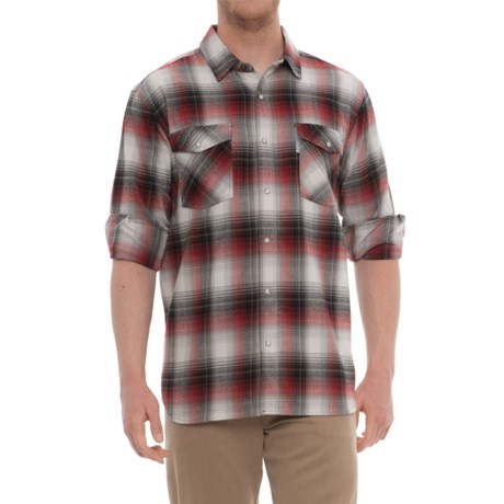 Carhartt Trumbull Snap Front Plaid Shirt - Long Sleeve, Factory 2nds (For Men)