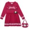 Nula Bug Sweater Dress and Purse Set - Long Sleeve (For Little Girls)