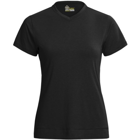 tasc Performance tasc Streets V-Neck T-Shirt - UPF 50+, Short Sleeve (For Women)