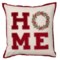 EnVogue Home with Wreath Throw Pillow - 20x20”, Feathers