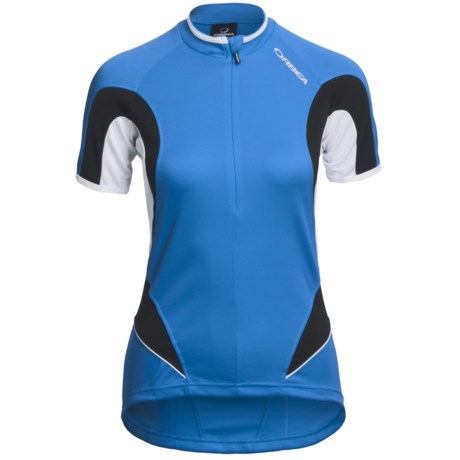 Orbea Series Cycling Jersey - Zip Neck, Short Sleeve (For Women)