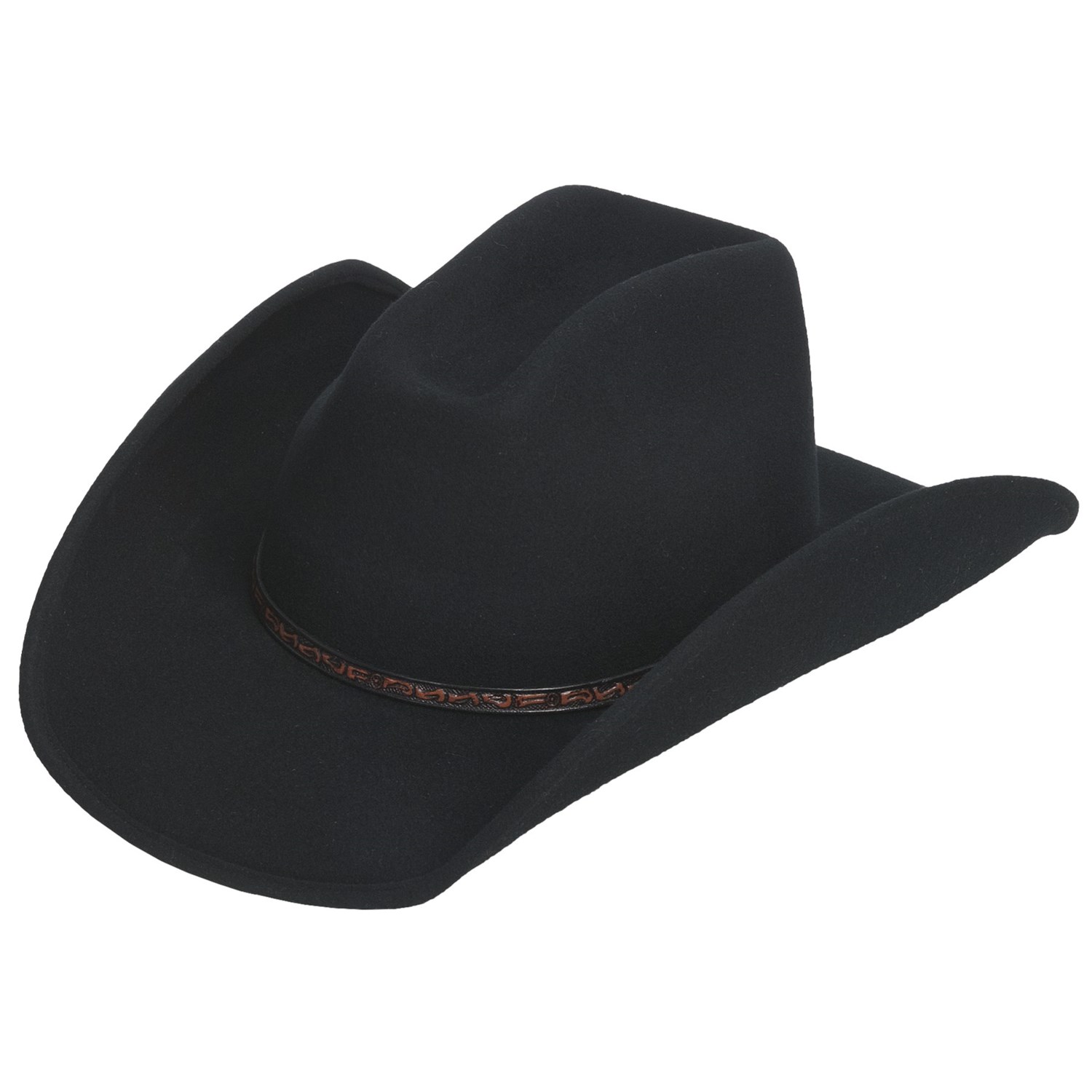 Scala Wool Felt Western Hat (For Men) 4849P - Save 46%