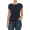 Cynthia Rowley CMS Jersey Shirt - Short Sleeve (For Women)