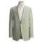 Isaia Heathered Fancy Solid Sport Coat - Linen-Wool (For Men)