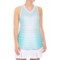 AthleticDNA Patterned Racket Racerback Tank Top (For Women)