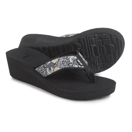 Teva Mandalyn Mush® Wedge 2 Sandals (For Women) 4919V - Save 54%