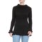 Elisabetta Made in Italy Funnel Neck Rib-Knit Sweater (For Women)
