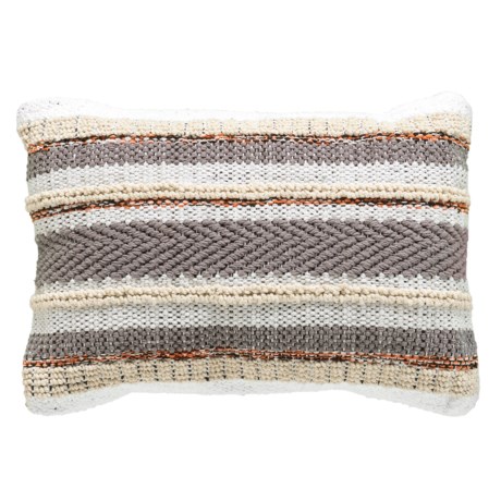 Brentwood Multi-Stripe Textured Throw Pillow - 14x20”