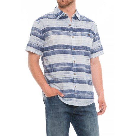 Rebel James & Charli Stripe Print Shirt - Short Sleeve (For Men)