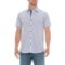 Britches Sport Daisy Blue Print Shirt - Short Sleeve (For Men)