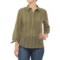 Millenium Woven Shirt - 3/4 Sleeve (For Women)