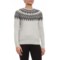 Nanette Lepore Fairisle Sweater (For Women)
