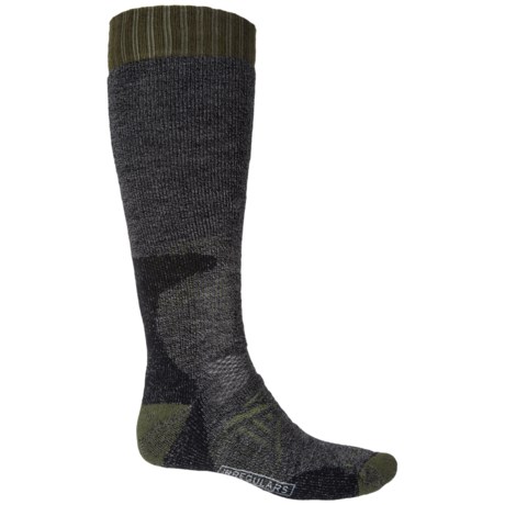 SmartWool PhD Hunt Heavy Socks - Merin Wool, Over the Calf (For Men and Women)