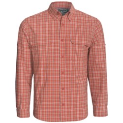 Woolrich Cross Country Pattern Tech Shirt - UPF 40+, Roll-Up Long Sleeve (For Men)