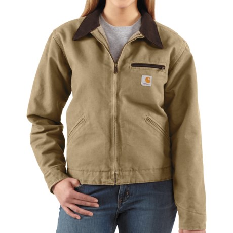 Carhartt Sandstone Detroit Jacket (For Women) 49916