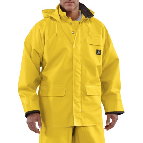 Carhartt PVC Coated Polyester Rain Coat (For Men) 49927