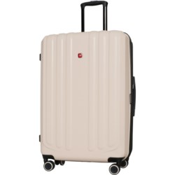 Swiss Gear 28” 8028 Spinner Suitcase - Hardside, Expandable, Pink-Grey