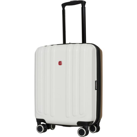 Swiss Gear 19” 8028 Carry-On Spinner Suitcase - Hardside, Expandable, Ivory-Taupe