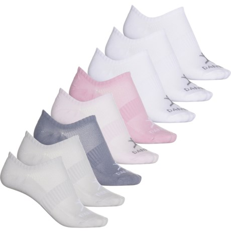 Danskin Dancer Ribbed Sport Liner Socks - 8-Pack, Below the Ankle (For Women)
