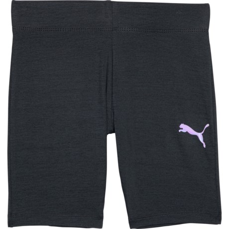 Puma Big Girls Core Pack Space-Dyed French Terry Shorts