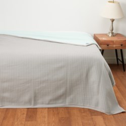 Berkshire Blanket King 450 TC Jersey Triple-Knit Blanket - Cool Aqua