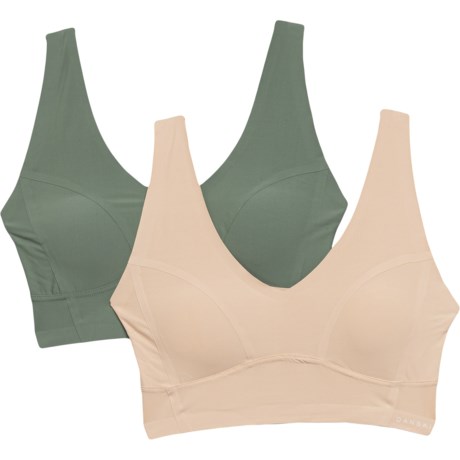 Danskin Microfiber Longline Bra - 2-Pack