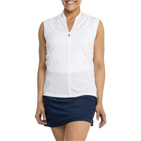 Bogner Golf Eva Shirt - Zip Neck, Sleeveless