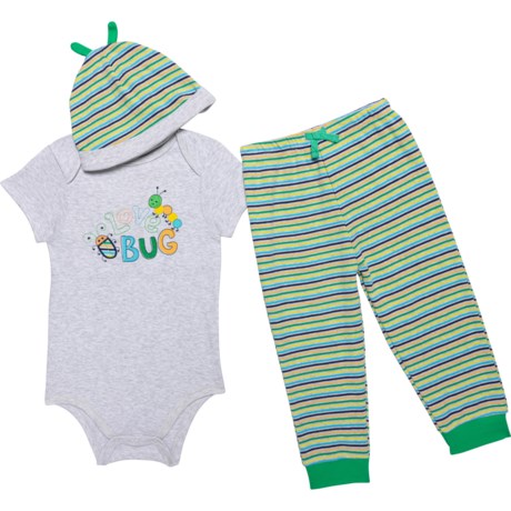 LITTLE ME Infant Boys Baby Bodysuit and Pants Set - Short Sleeve