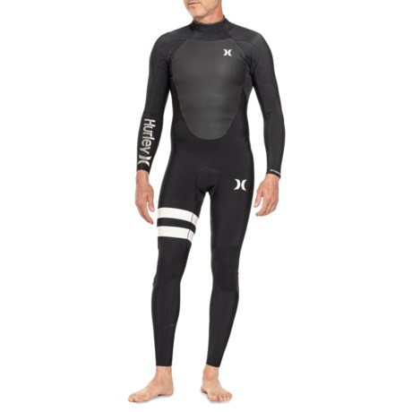 Hurley Fusion 302 Back Zip Wetsuit - UPF 50+, 3, 2 mm, Long Sleeve