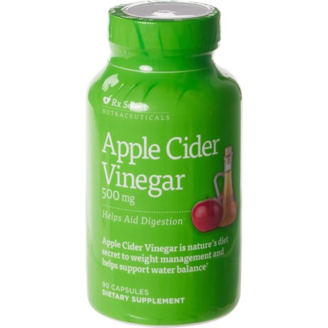 RX Select Apple Cider Vinegar Supplement Capsules - 90-Count