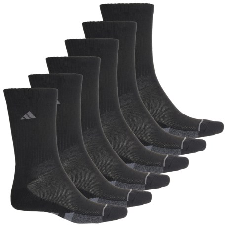 adidas Cushioned 2 Socks - 6-Pack, Crew (For Men)